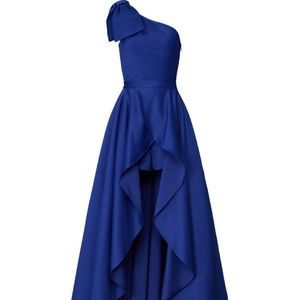 Royal Blue 2 Piece Gown